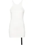 Rick Owens DRKSHDW racerback cotton tank top - White