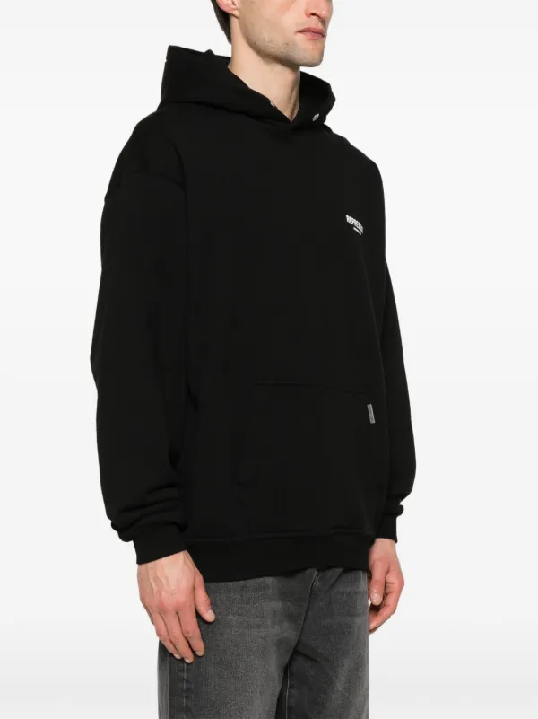 Represent ロゴ パーカー | ブラック | FARFETCH JP