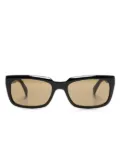 Dunhill rectangle-frame sunglasses - Black