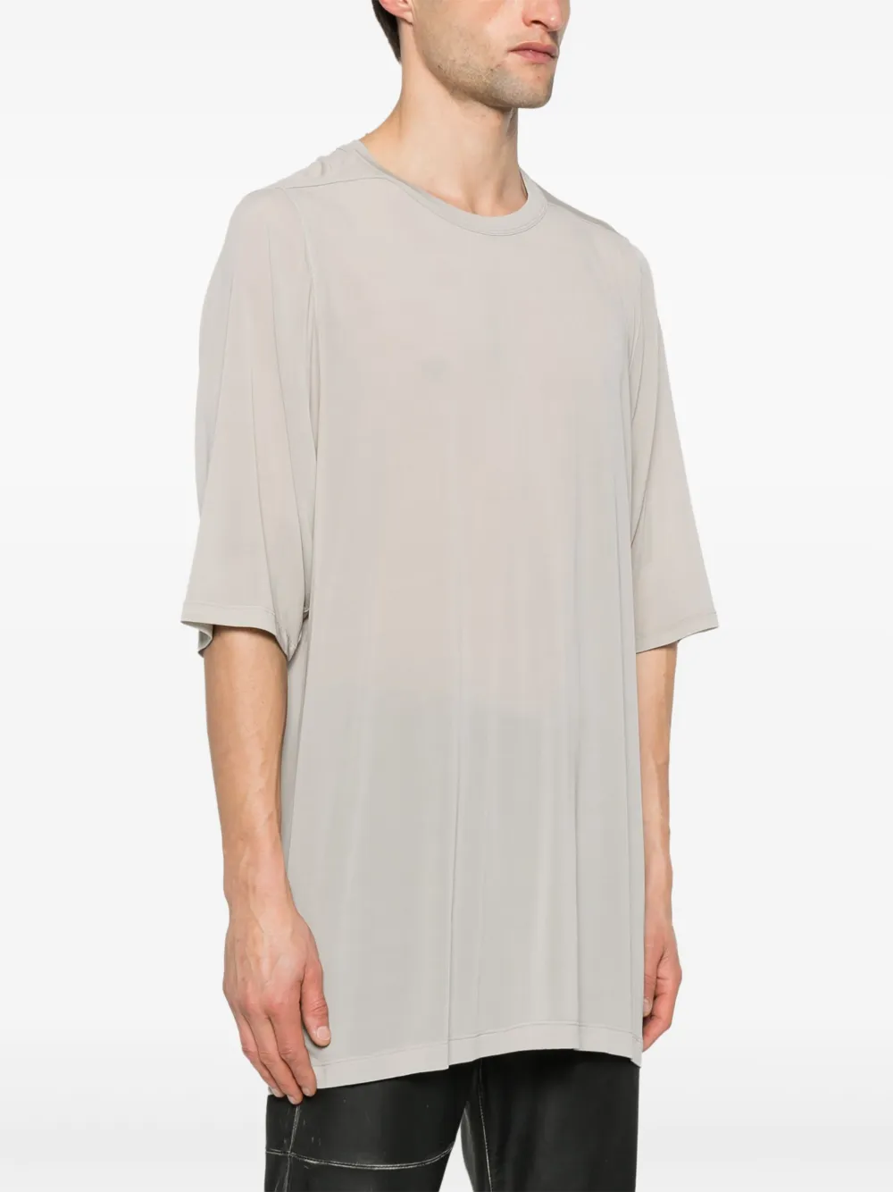 Rick Owens Oversized T-shirt Grijs