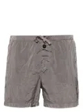 Stone Island Compass-appliqué ECONYL® swim shorts - Grey