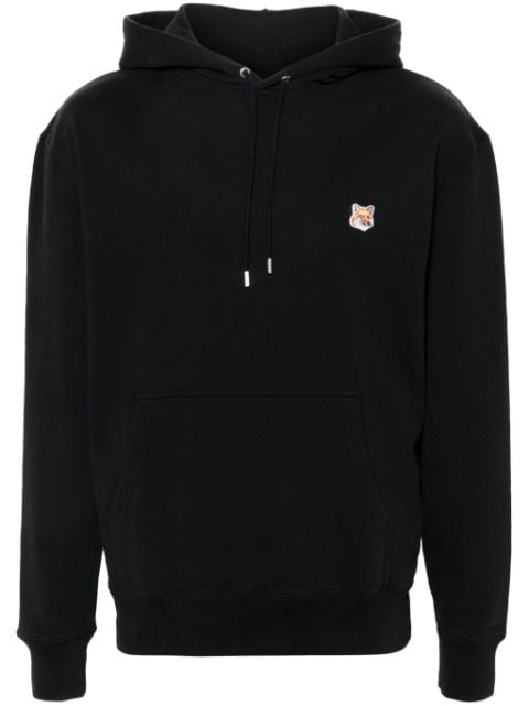 Maison Kitsuné Fox-motif cotton hoodie