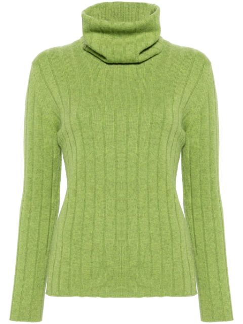 HOT SALE CHANEL 1997 ribbed cashmere jumper Women