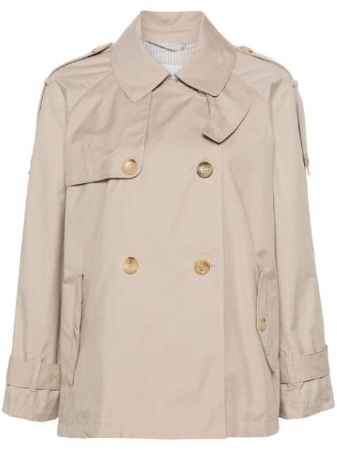 Max Mara short trench coat