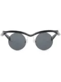 Prada Eyewear Runway geometric-frame sunglasses - Grey