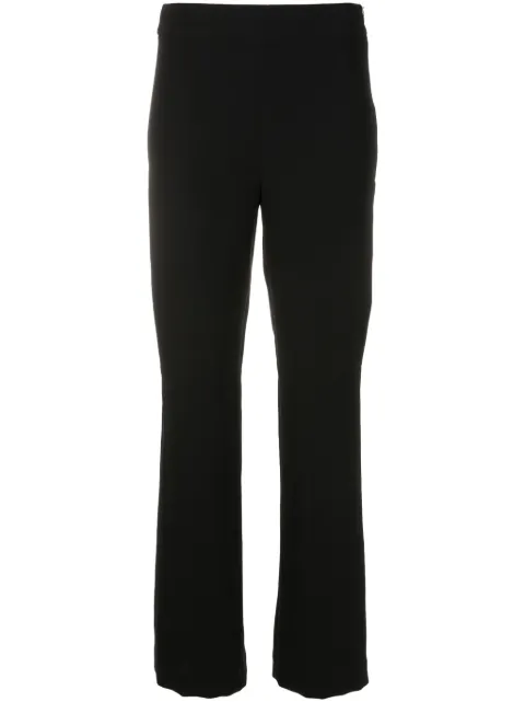 Gloria Coelho straight-leg cropped trousers
