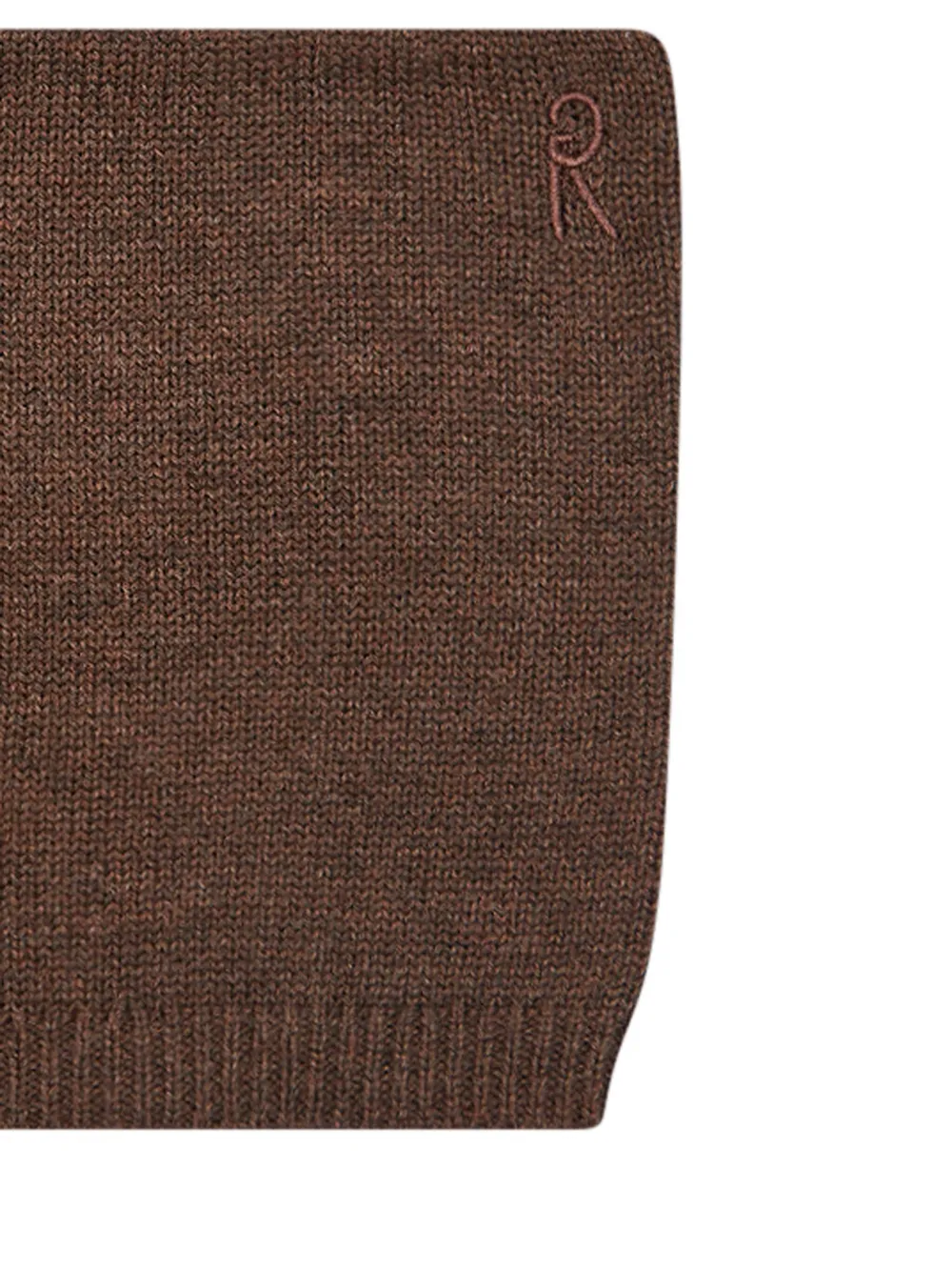 Rosetta Getty x Violet Getty gebreide muts - Bruin
