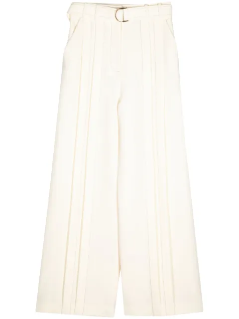 Acler belted wide-leg trousers