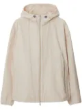 Burberry Equestrian Knight-motif hooded jacket - Neutrals