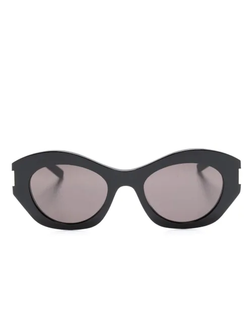 Lunettes de soleil à monture papillon - Saint Laurent Eyewear - Modalova