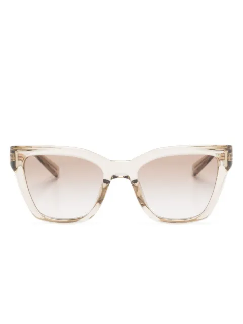 Saint Laurent Eyewear lentes de sol con armazón cuadrada y efecto degradado 
