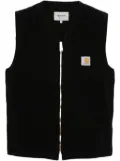 Carhartt WIP logo-appliqué vest - Black