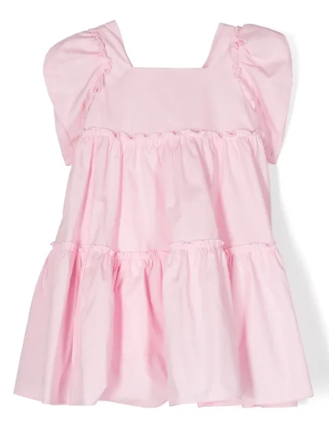 Monnalisa tiered-skirt dress