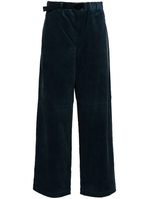 Danton belted corduroy trousers