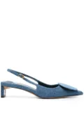 Jacquemus Les slingbacks Duelo 40mm pumps - Blue