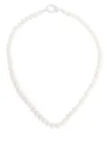 Hatton Labs pearl-chain necklace - White