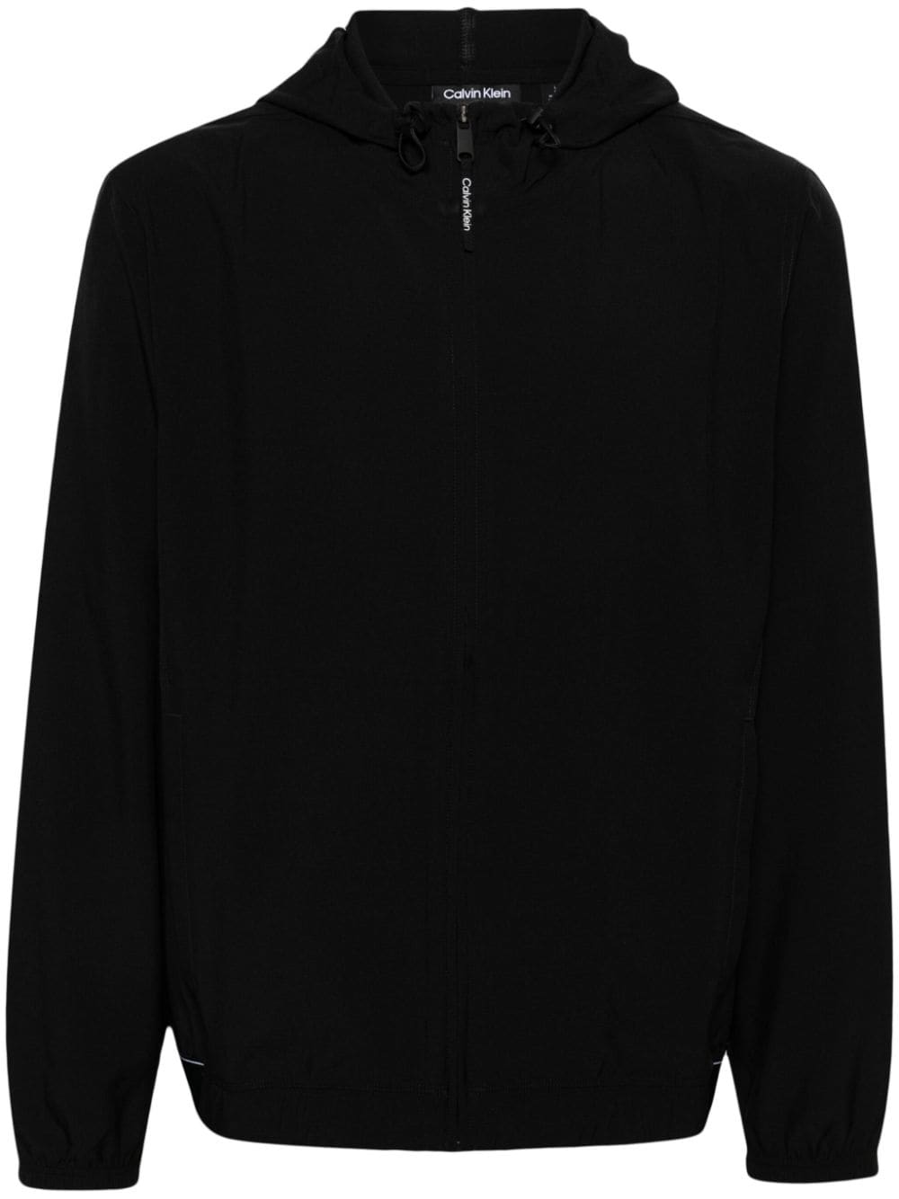 Calvin Klein hooded windbreaker jacket - Schwarz