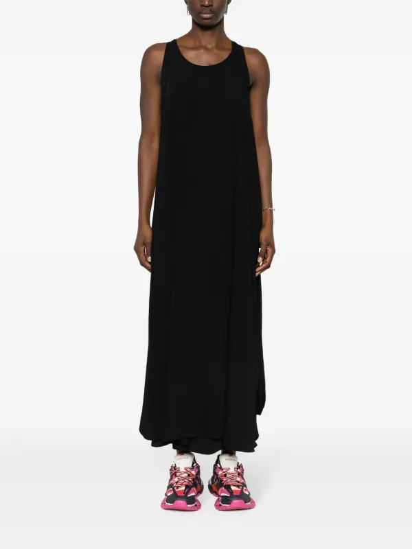 MM6 Maison Margiela アシンメトリー ドレス | ブラック | FARFETCH JP