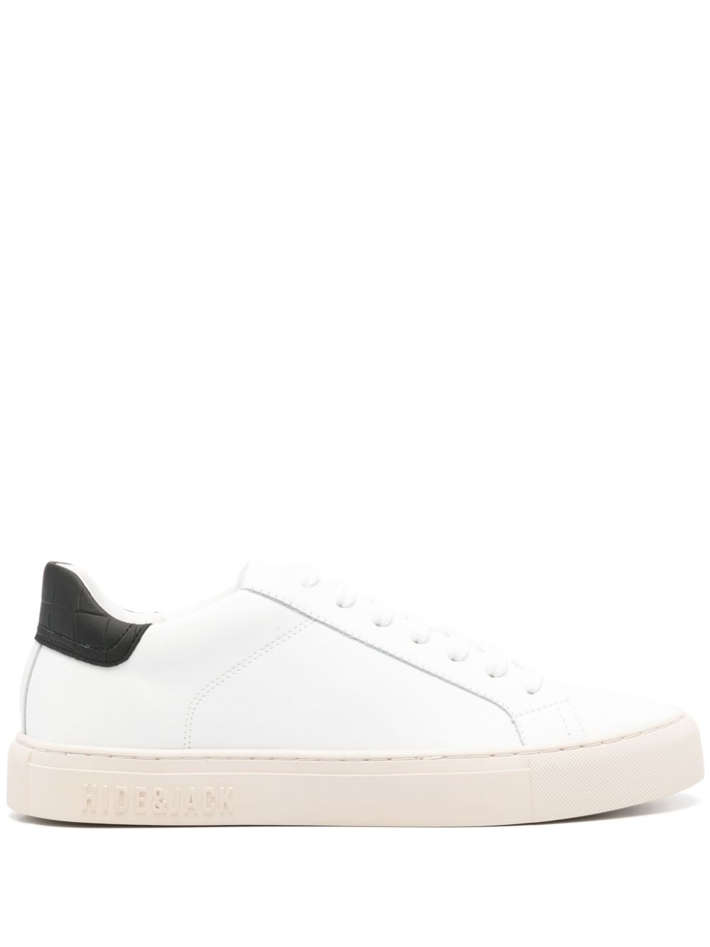 Hide&Jack Essence leren sneakers Wit