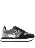 Hide&Jack Over zebra print-detail sneakers - Grey