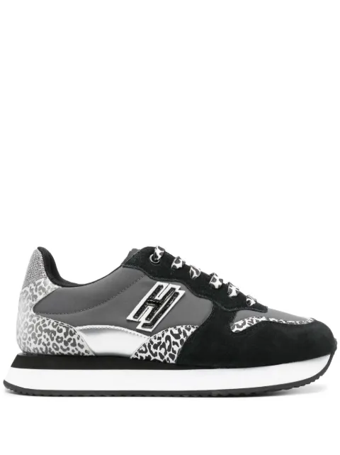Hide&Jack Over zebra print-detail sneakers