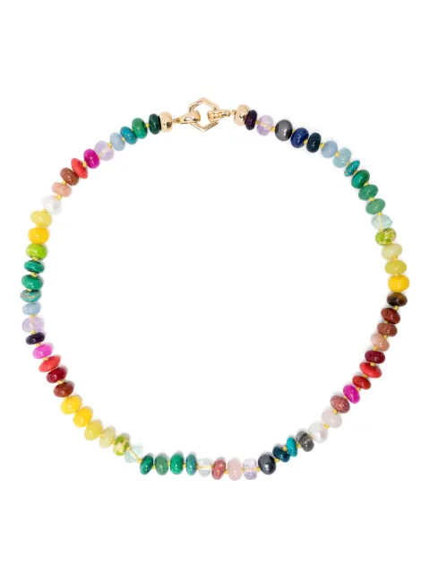 Harwell Godfrey 18kt Rainbow Foundation Gelbgoldhalskette mit Schmucksteinen