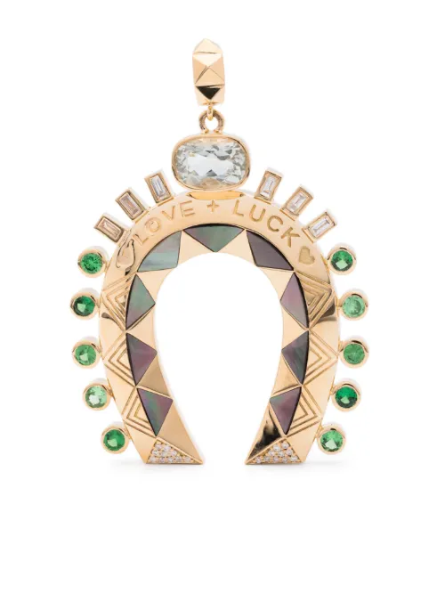 Pendentif Major Love + Luck Horseshoe en 18ct - Harwell Godfrey - Modalova