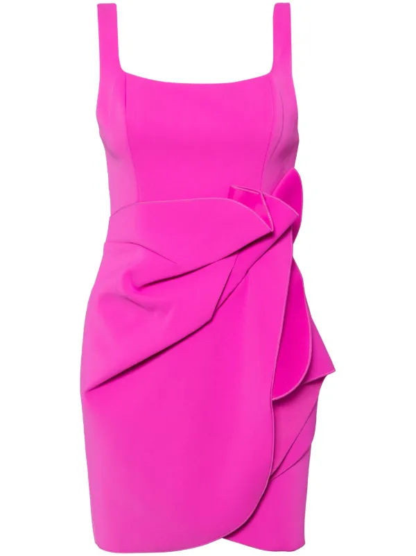 Acler Hewto Midi Dress in Pink