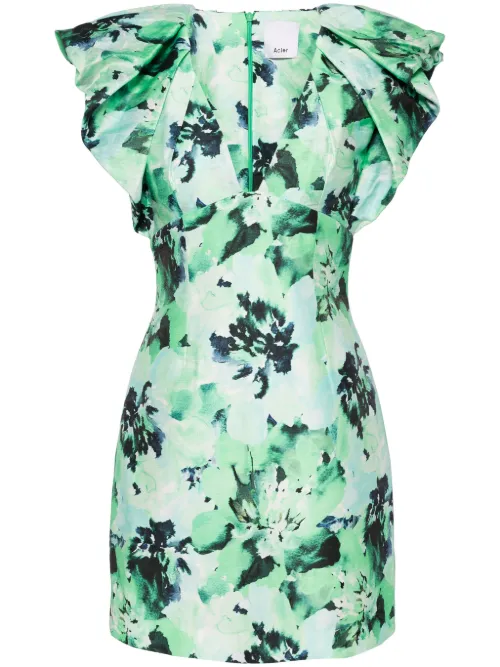 Acler robe courte Denare - Vert - Acler - Modalova