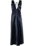 Acler Patterson maxi dress - Blue