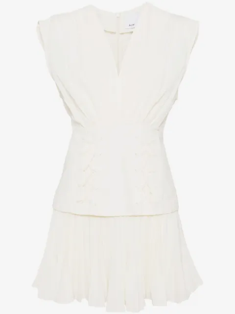 Acler vestido corto Seabrook