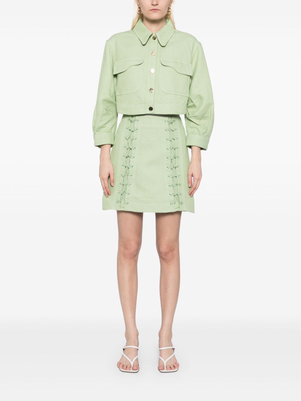 Acler Bradbury jacket - Groen