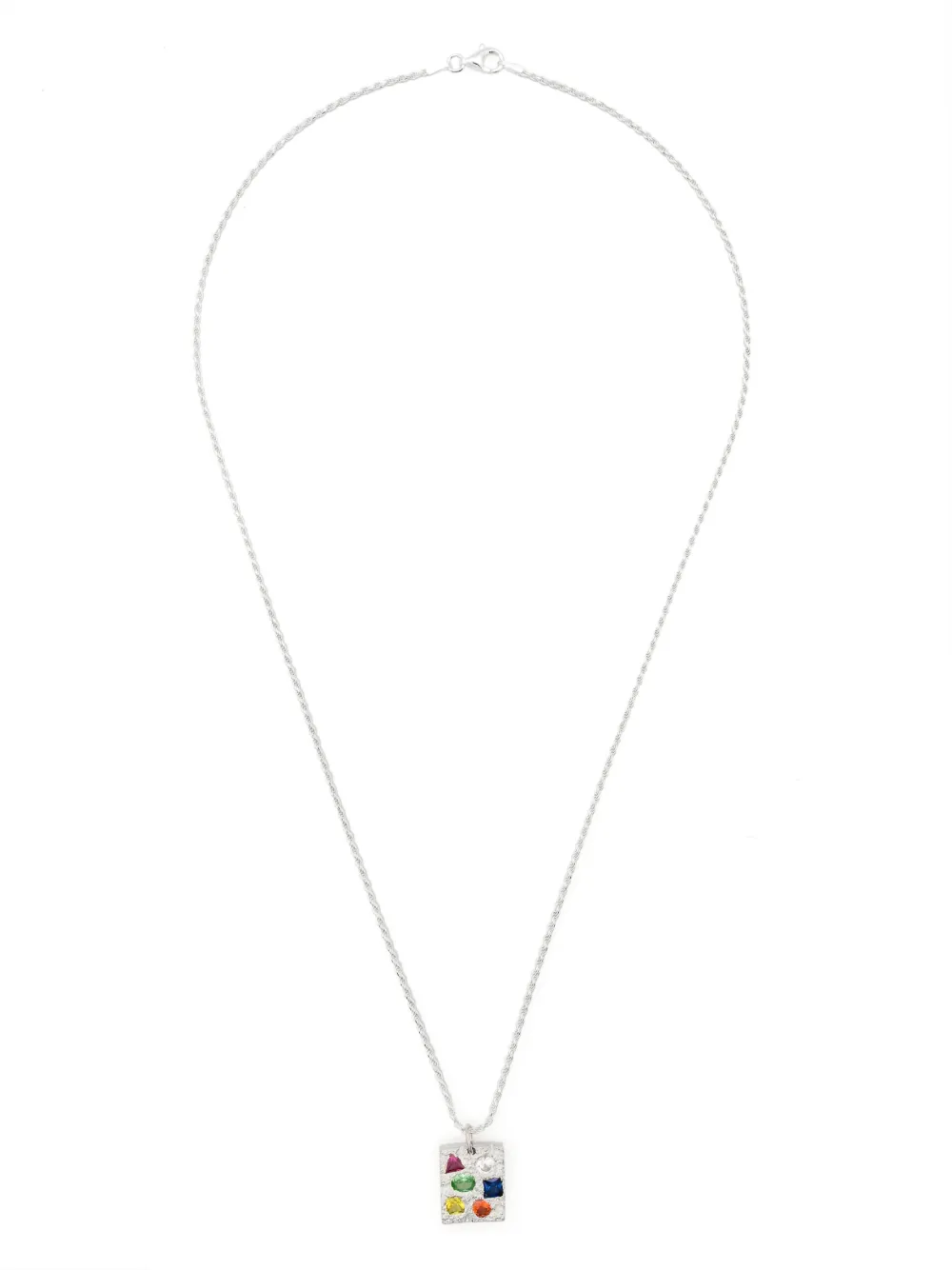 Bleue Burnham Cottage Rose Garden Pendant necklace | Silver | Image 1