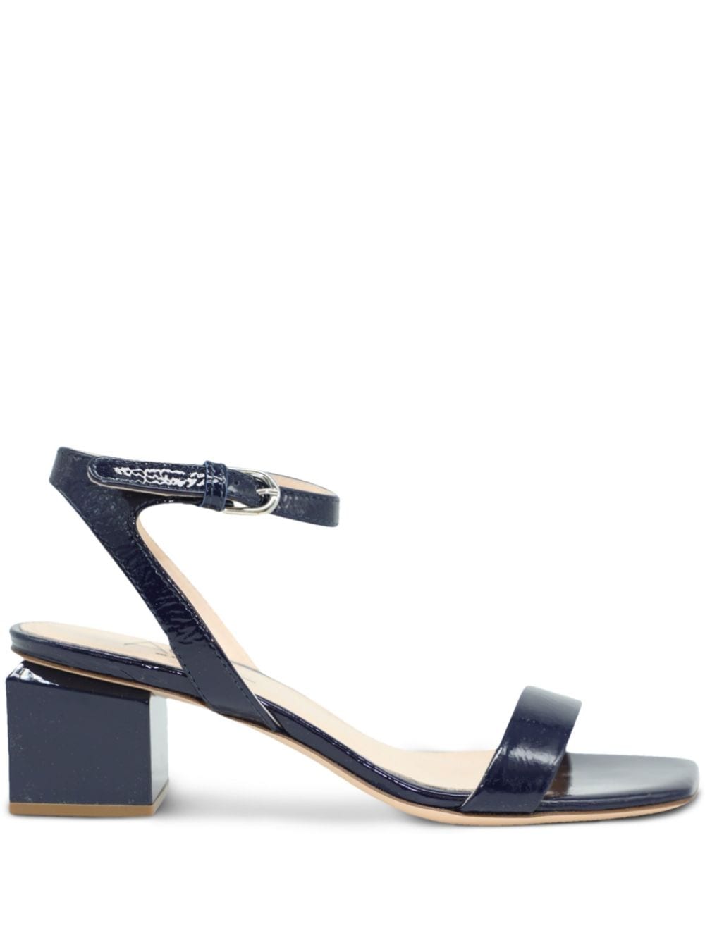 AGL Angie 60mm patent-leather sandals Blue