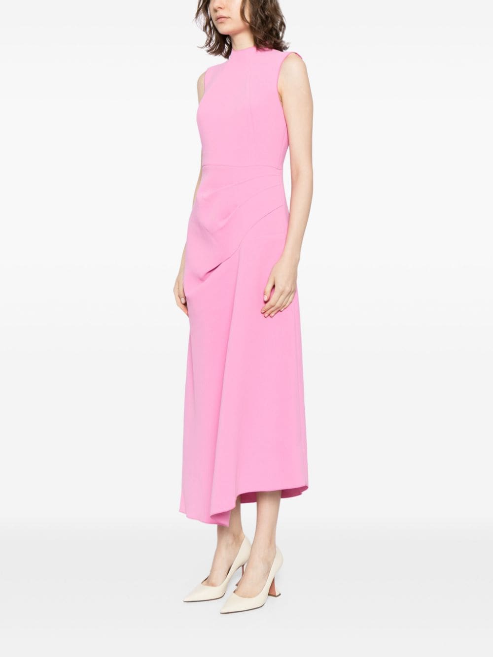 Acler Midi-jurk Roze