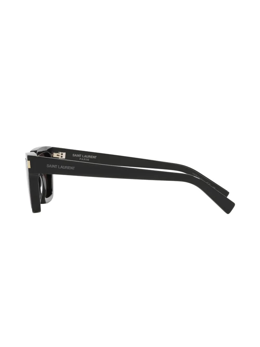 Saint Laurent Eyewear Calista zonnebril met vierkant montuur Zwart