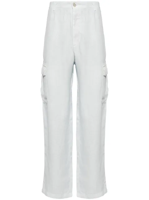 120% Lino linen cargo trousers
