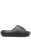 DSQUARED2 logo-embossed flat slides - Black