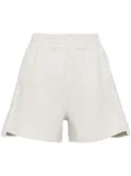 izzue cotton-blend track shorts - Grey