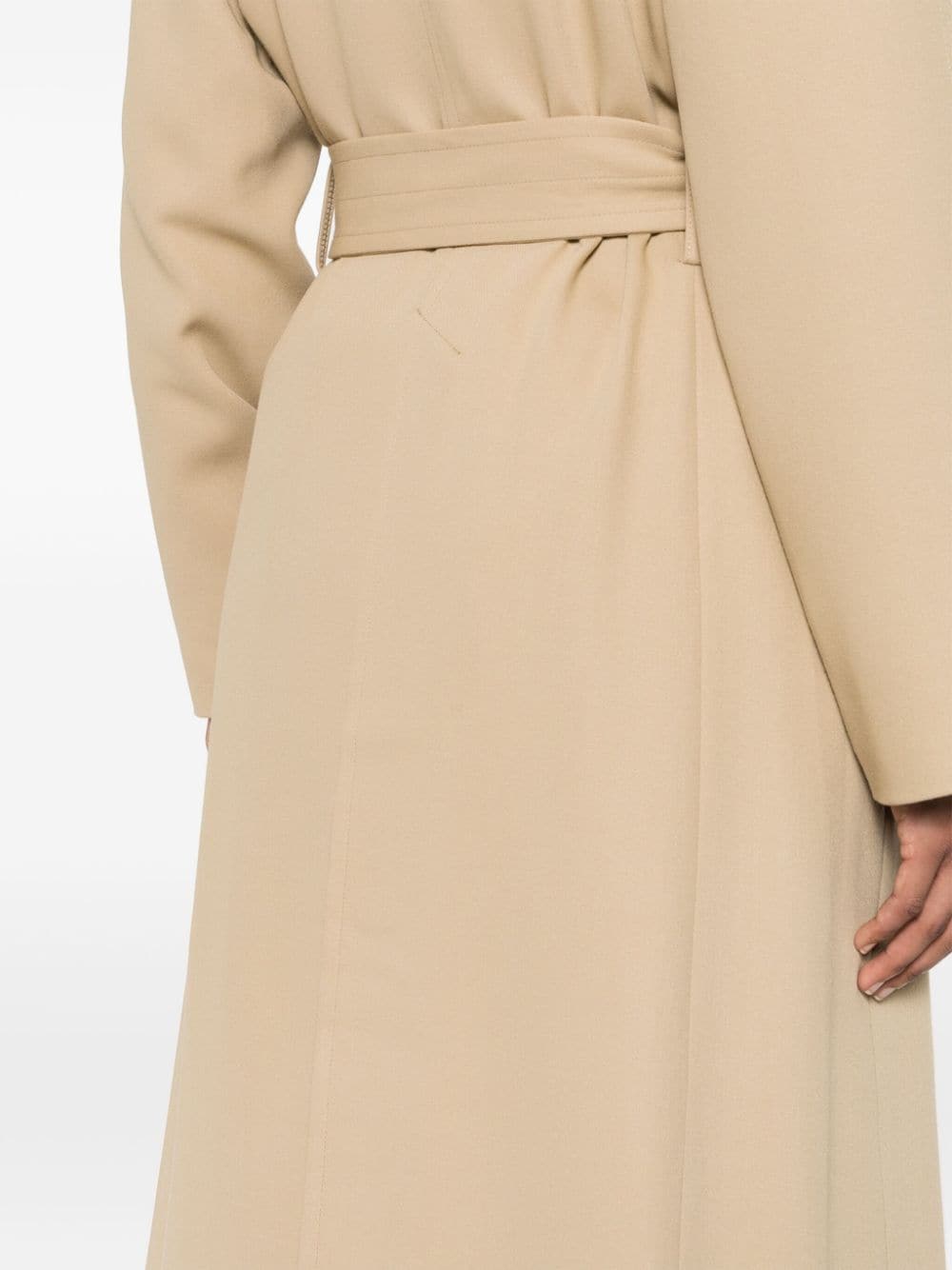 Shop Studio Nicholson Denali Belted Coat In Neutrals