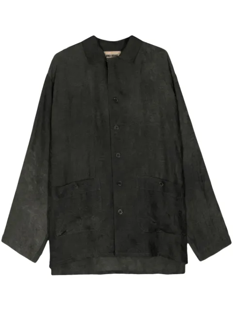Uma Wang chemise Theo en jacquard