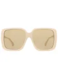 Gucci Eyewear square-frame sunglasses - White