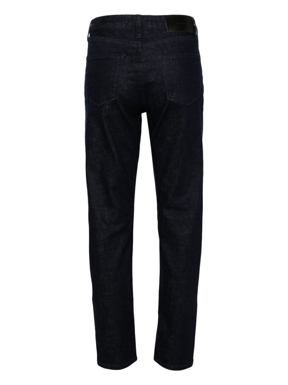 Shop Calvin Klein Mid-rise Slim-cut Jeans In Blue