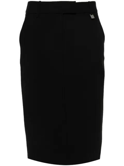 Giuseppe Di Morabito logo-plaque pencil skirt