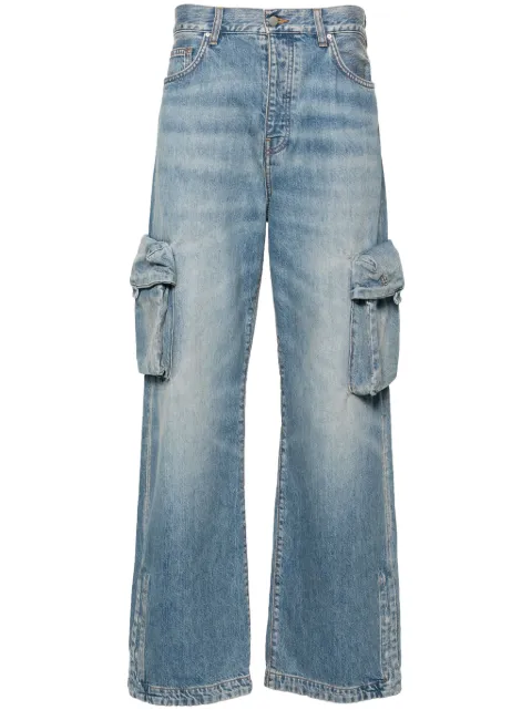 AMIRI mid-rise wide-leg jeans