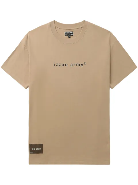izzue logo-print cotton T-shirt