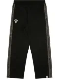 AAPE BY *A BATHING APE® logo-embroidered track pants - Black