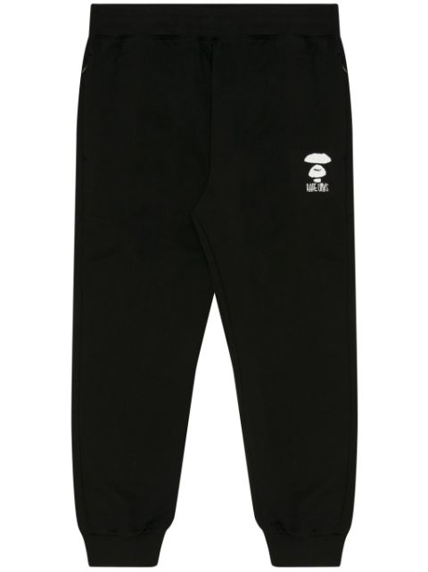 AAPE BY *A BATHING APE logo-embroidered track pants Men