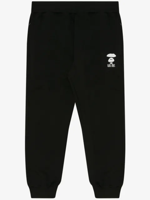 AAPE BY *A BATHING APE® Moonface 刺绣运动裤