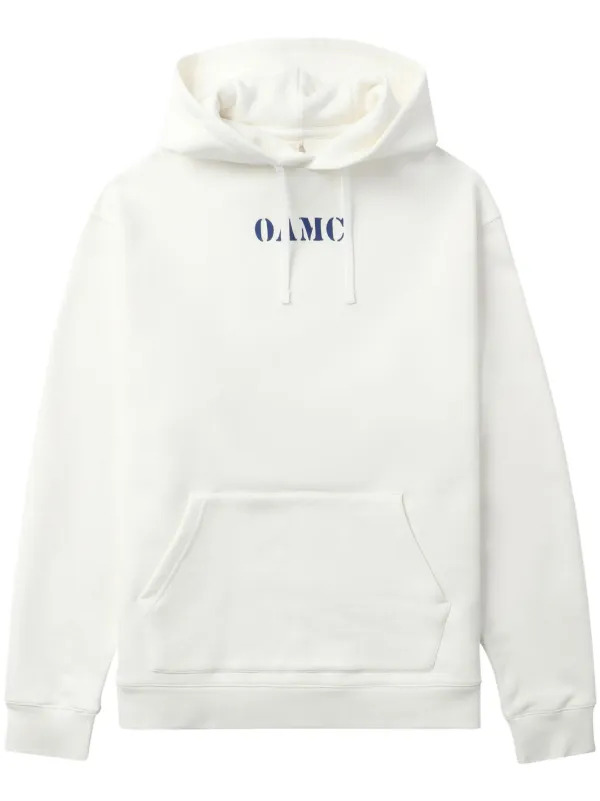 OAMC パイルロゴ スウェット フーディー トレーナー パーカー OAMC ロゴ パーカー | ホワイト | FARFETCH JP